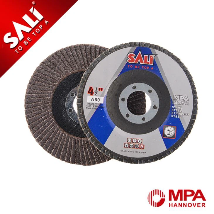 4'' Resin Bonded Abrasive Flap Disc Polishing