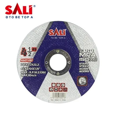 Sali tovarniško rezalno disk in brušenje